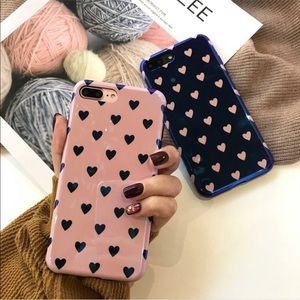 Hearts Print iPhone Case